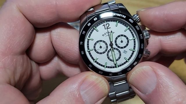 Seiko Panda Alternative! | Rotary Henley Chronograph 100m Quartz GB05440/02 Unbox & Review смотреть онлайн