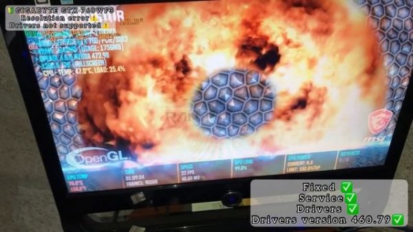 Gigabyte gtx 760 2gb Resolution not supported / drivers not supported - fixed ✅