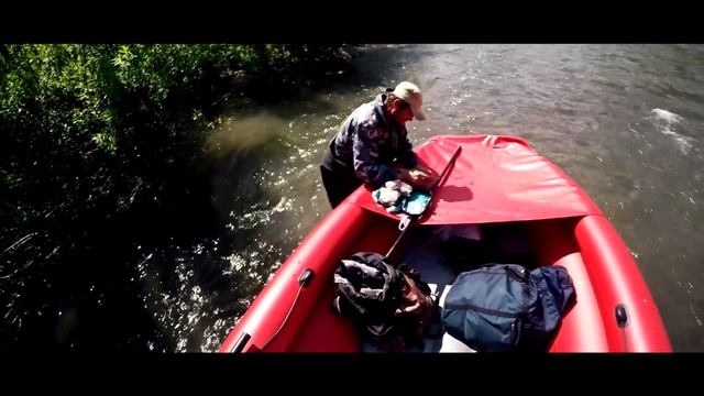 Тест водомета Тохатсу 50 | Горная Шория на водометных лодках на реках Мрас-Cу, Кабырза, Пызас смотреть онлайн