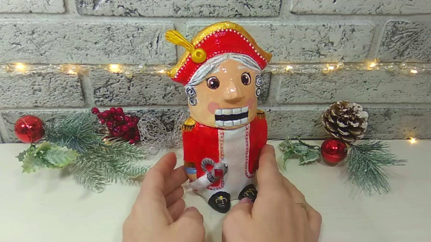 Щелкунчик. Новогодние Поделки. DIY. смотреть онлайн