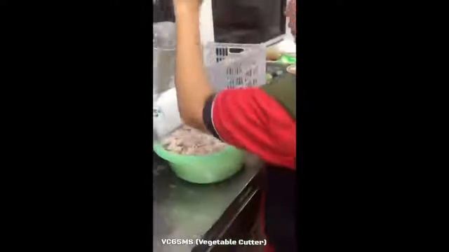 VC65MS FRESH VEGETABLE CUTTER MACHINE смотреть онлайн
