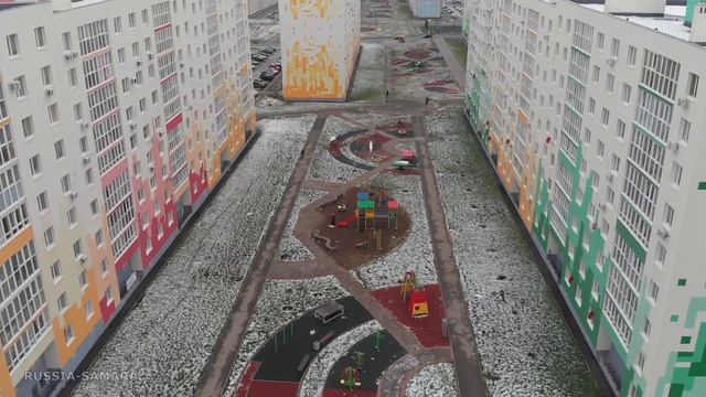 ЖК с достаточным количеством парковочных мест / ноябрь 2022 г / Кошелев Проект / город Самара смотреть онлайн