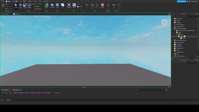 Roblox Studio How To Make Water Physics Part4! смотреть онлайн