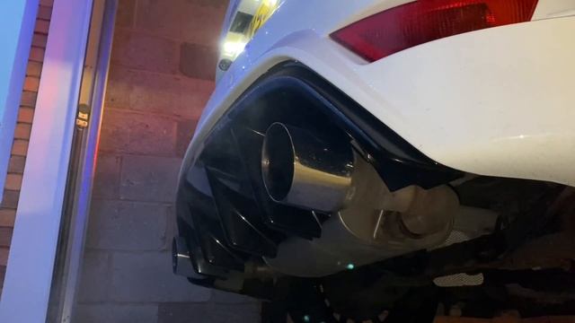 Focus RS MK2 Mongoose vs Scorpion exhaust teaser clip! смотреть онлайн