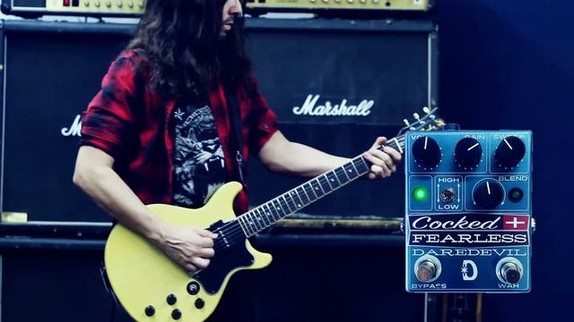 DAREDEVIL PEDALS - Cocked & Fearless Pedal Demo смотреть онлайн
