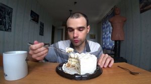 МУКБАНГАСМР ТОРТ ПЛОМБИРНЫЙ от MIREL КОФЕ СЛАДКИЙ МУКБАНГДЕСЕРТ EATINGASMRMukbang#230