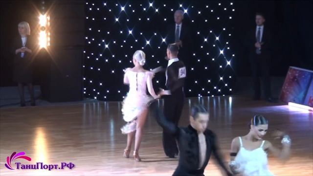 Щенников Артемий - Степанова Василиса, 1/2 финала, Ча-ча-ча смотреть онлайн
