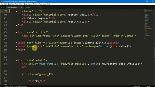 How to upload image in web page using java script || no php,library files смотреть онлайн