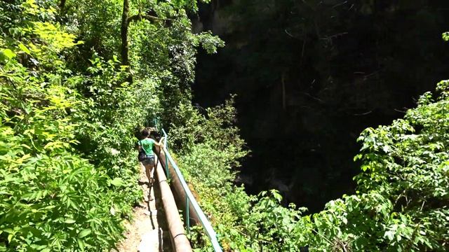 Сочи 2021. Путешествие в Пасть Дракона. Водопады Сочи. смотреть онлайн