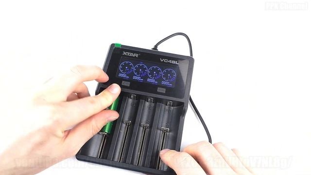 Универсальное зарядное устройство XTAR 18650 Battery Charger VC4SL QC3.0