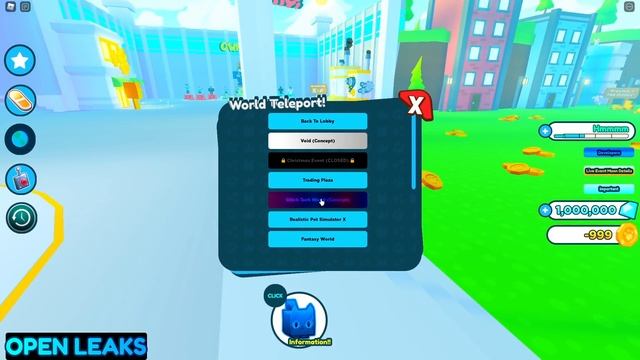 НОВЫЙ VOID WORLD В PET SIMULATOR X В РОБЛОКС! ROBLOX смотреть онлайн