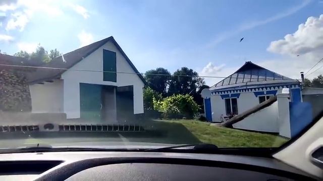 Украинское село?Приехали в село ?Примерка  кофты