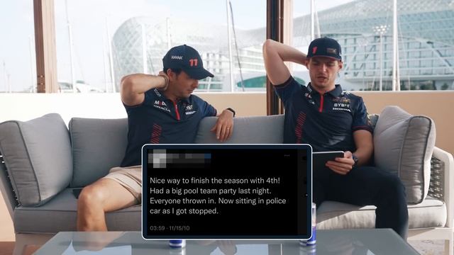 Max and Checo React To EVEN MORE Old Driver Tweets ? смотреть онлайн