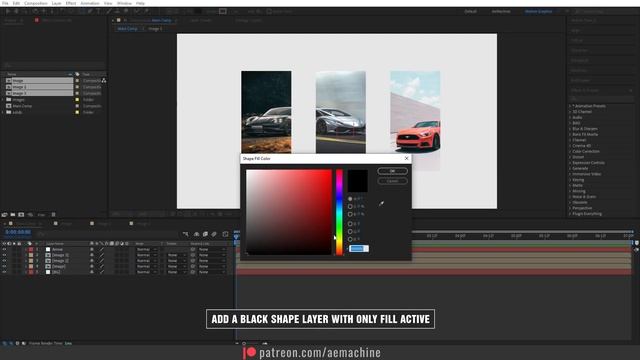 UI Hover Effect in After Effects Tutorial смотреть онлайн