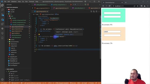 Angular легко делает, то что считается преимуществом React смотреть онлайн