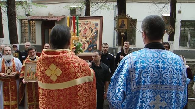 Красная ПАСХА 2016г. В Бутырской тюрьме. Светлая седмица. Крестный ход. Май 2016 г. смотреть онлайн