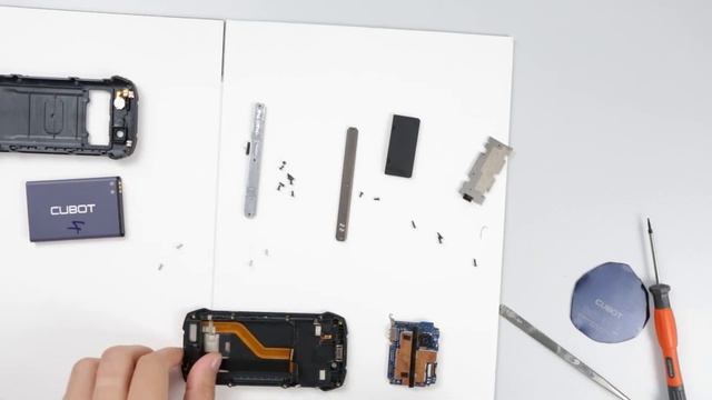 CUBOT KING KONG MINI : Disassembly & Installation video смотреть онлайн