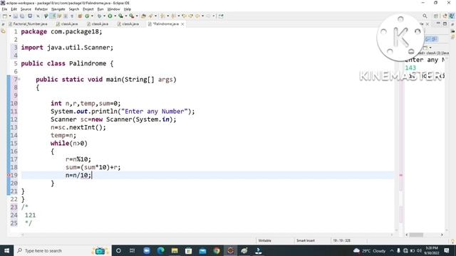 Java Palindrome program in hindi (@Smart Learn Coding ?) смотреть онлайн