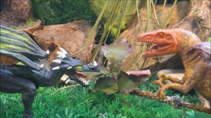 Истории про динозавров. ТИРАННОЗАВРЫ, СПИНОЗАВРЫ, АКРОКАНТОЗАВР и другие. 3 СЕРИИ ПОДРЯД.