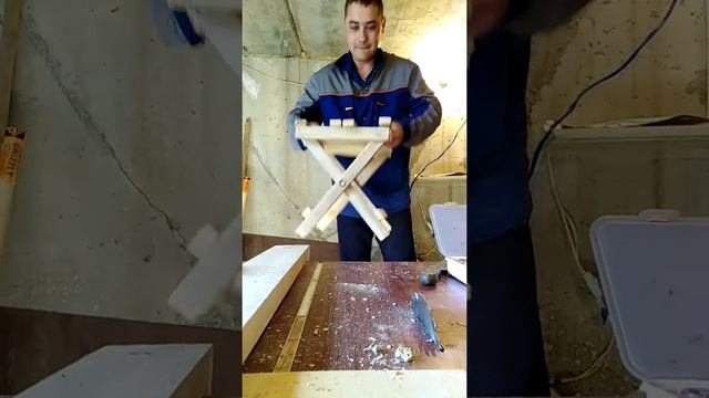 Складной стульчик легко сделать смотреть онлайн