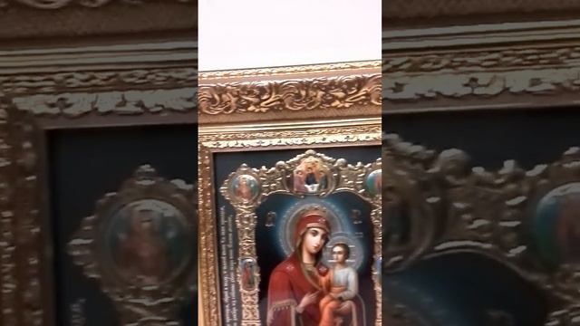 Икона тиснение " Образ Богородицы Скоропослушницы" смотреть онлайн
