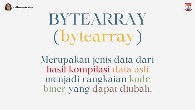 Python - Type of Data (Binary Types) смотреть онлайн