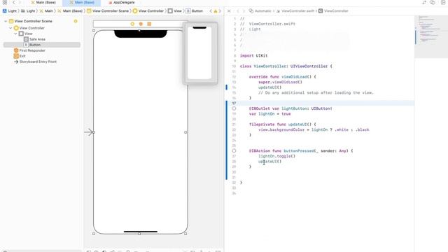 Make a Playground App in XCode - Light App смотреть онлайн