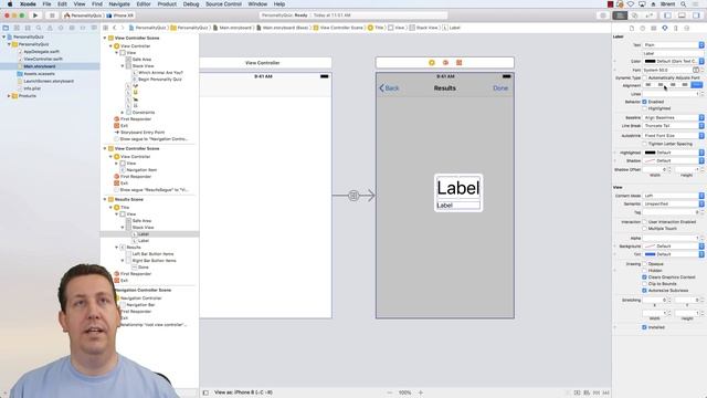Personality Quiz Project - part 1 - App Development with Swift смотреть онлайн