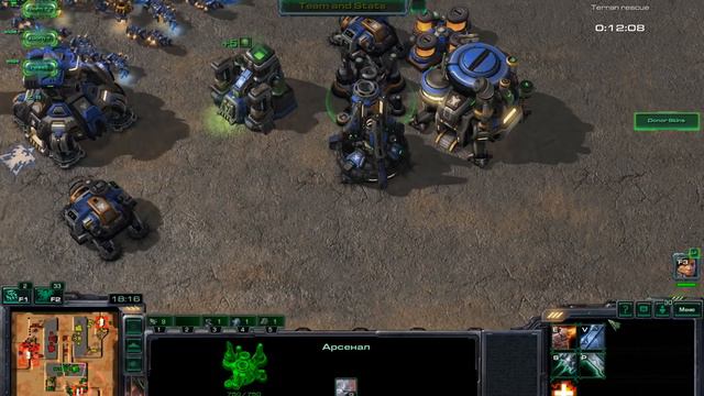 Возвращение в Пустыню [Survival Wars] ● StarCraft 2 смотреть онлайн