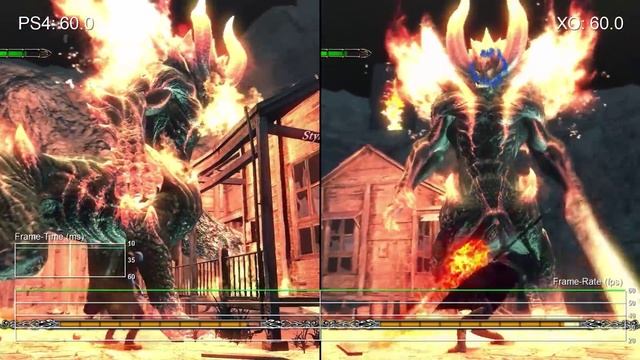 [60fps] Devil May Cry 4 Special Edition: PS4 vs Xbox One Gameplay Frame-Rate Test смотреть онлайн