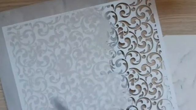 Как использовать трафарет в скульптурной живописи