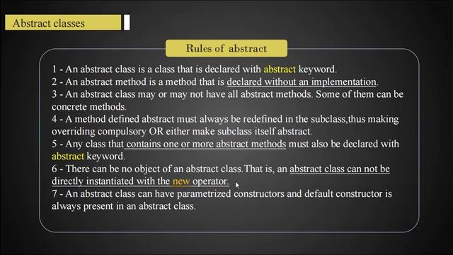 13 - Abstract class and Interface in Java || Abdulrahman Magdey - برمجة بالعربي смотреть онлайн