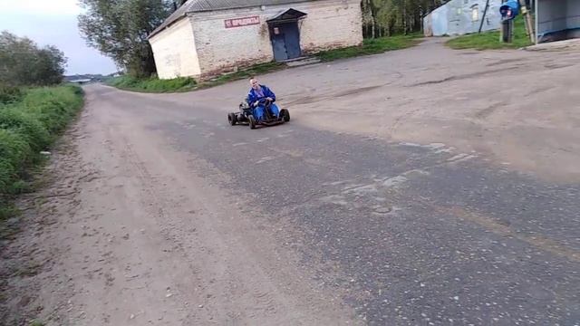 Картинг с восходовским мотором смотреть онлайн