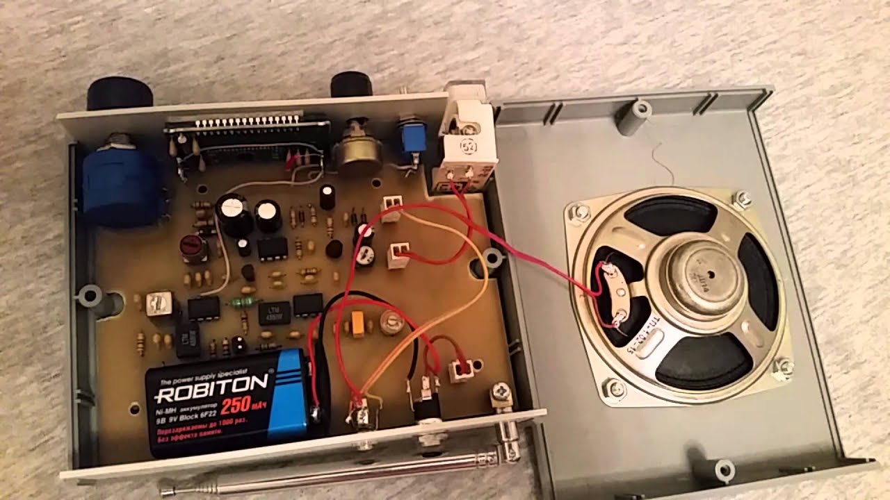 Готовый SSB Радиоприемник на SA612 смотреть онлайн