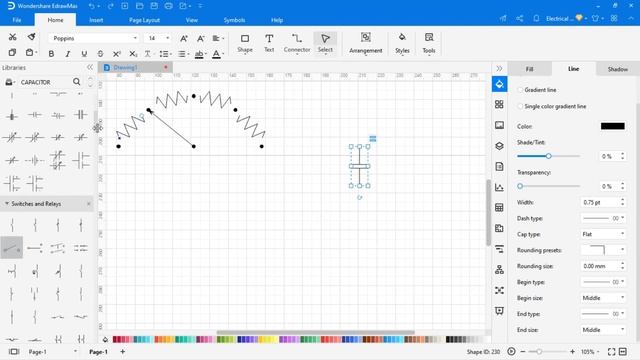 How to Draw Ceiling Fan Wiring Diagram | EdrawMax Tutorial смотреть онлайн