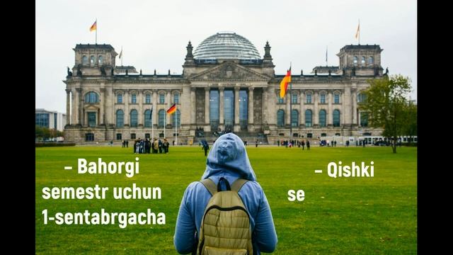 Xorijda bir necha oydan 1 yilgacha oʻqish imkonini beruvchi dasturlar смотреть онлайн