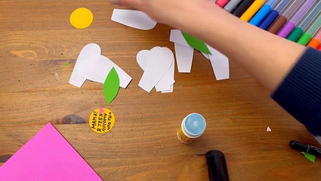 ОТКРЫТКА на 8 МАРТА для МАМЫ своими руками. смотреть онлайн