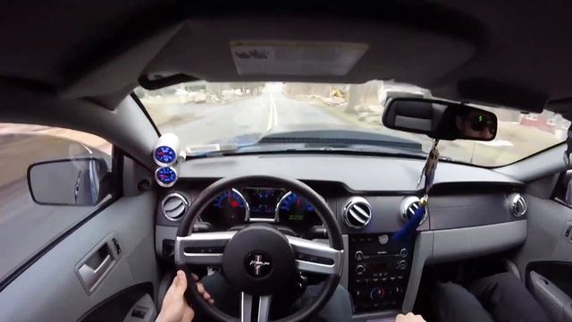 2009 Mustang GT/CS POV Drive смотреть онлайн