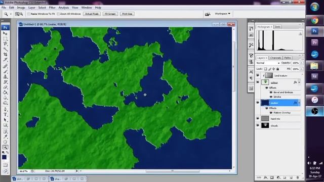 How To Create a Fantasy Map in Photoshop - Response to Shadiversity смотреть онлайн