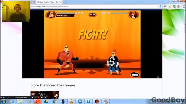 "The Incredibles. Save the Day." Первый взгляд и прохождение браузерной онлайн игры. смотреть онлайн