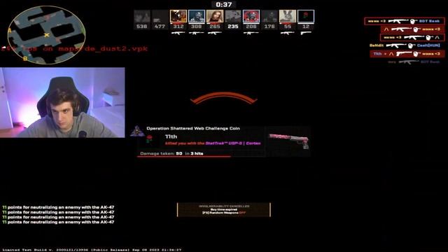 EVELONE ТЕСТИТ НОВЫЙ ПК в CS 2 / СТАБИЛЬНЫЙ FPS в CS 2 смотреть онлайн