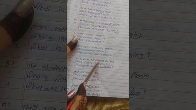 std:9th sub:exercise of wh-question смотреть онлайн