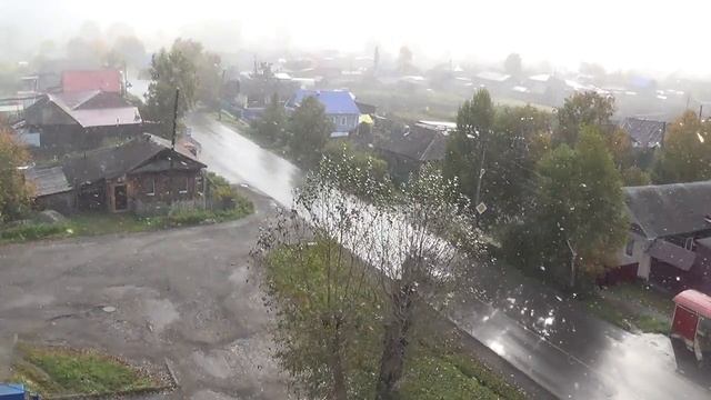 ПЕРВЫЙ СНЕГ ♥ Суровая погода на Урале))) смотреть онлайн