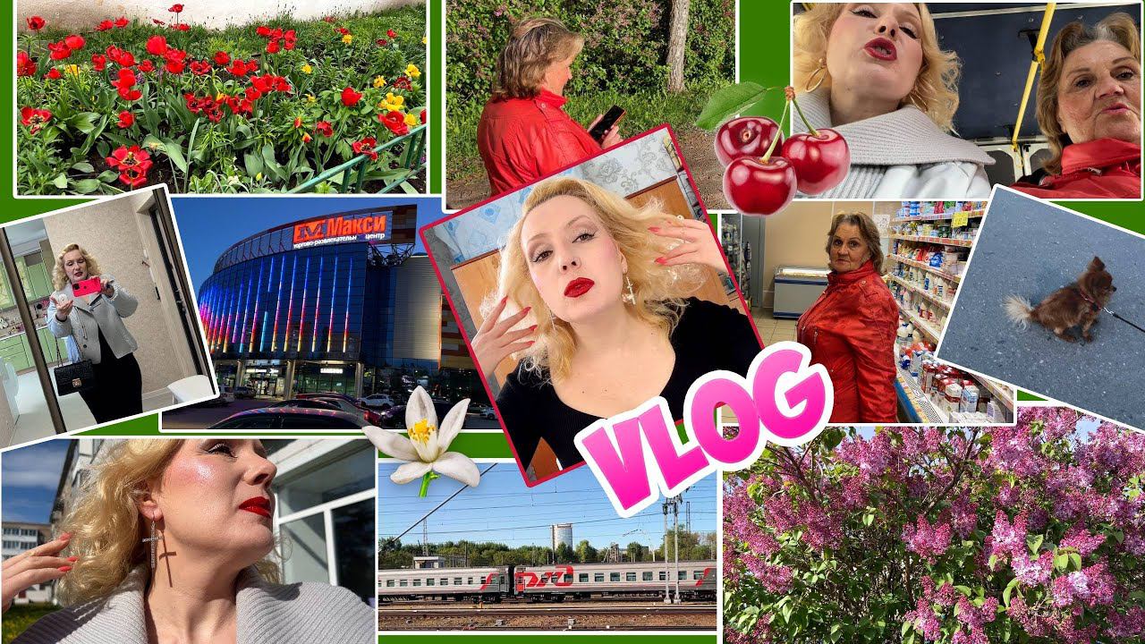 VLOG //ПОЕЗДКА К МАМЕ, ЦВЕТИК ПРОТИВ ПЫЛЕСОСА, ГУЛЯЕМ, БОЛТАЕМ, ХОДИМ ПО МАГАЗИНАМ и пр. смотреть онлайн