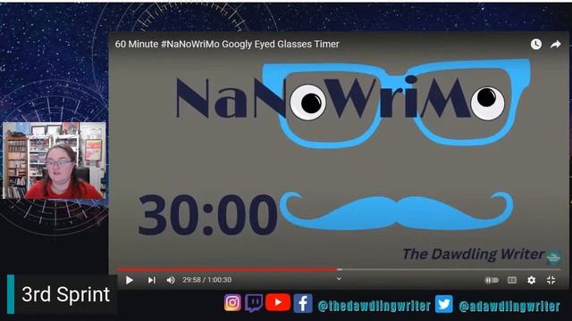 Friday Writing and Productivity Sprints for #NaNoWriMo Day 3 смотреть онлайн