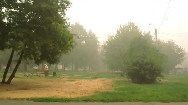 Smog in Moscow. Смог в Москве