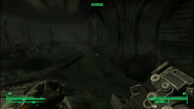Exploring the Flooded Metro in Fallout 3 - Very Hard Difficulty смотреть онлайн