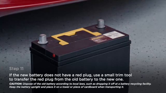 Replacing the Low Voltage Lead-Acid Battery смотреть онлайн