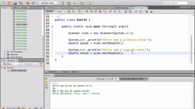 Curso de Java - Correção Exercícios Aula 15 (if-else e switch-case) смотреть онлайн