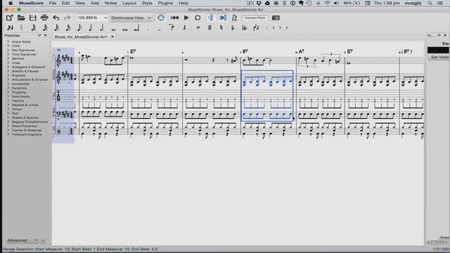Musescore за минуты: Урок 8 - Повторы и окончания (часть 1) смотреть онлайн